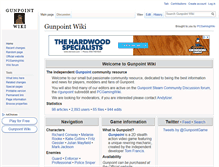 Tablet Screenshot of gunpointwiki.net